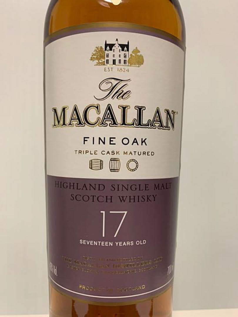 マッカラン ファインオーク 17年【未開封 箱付き】