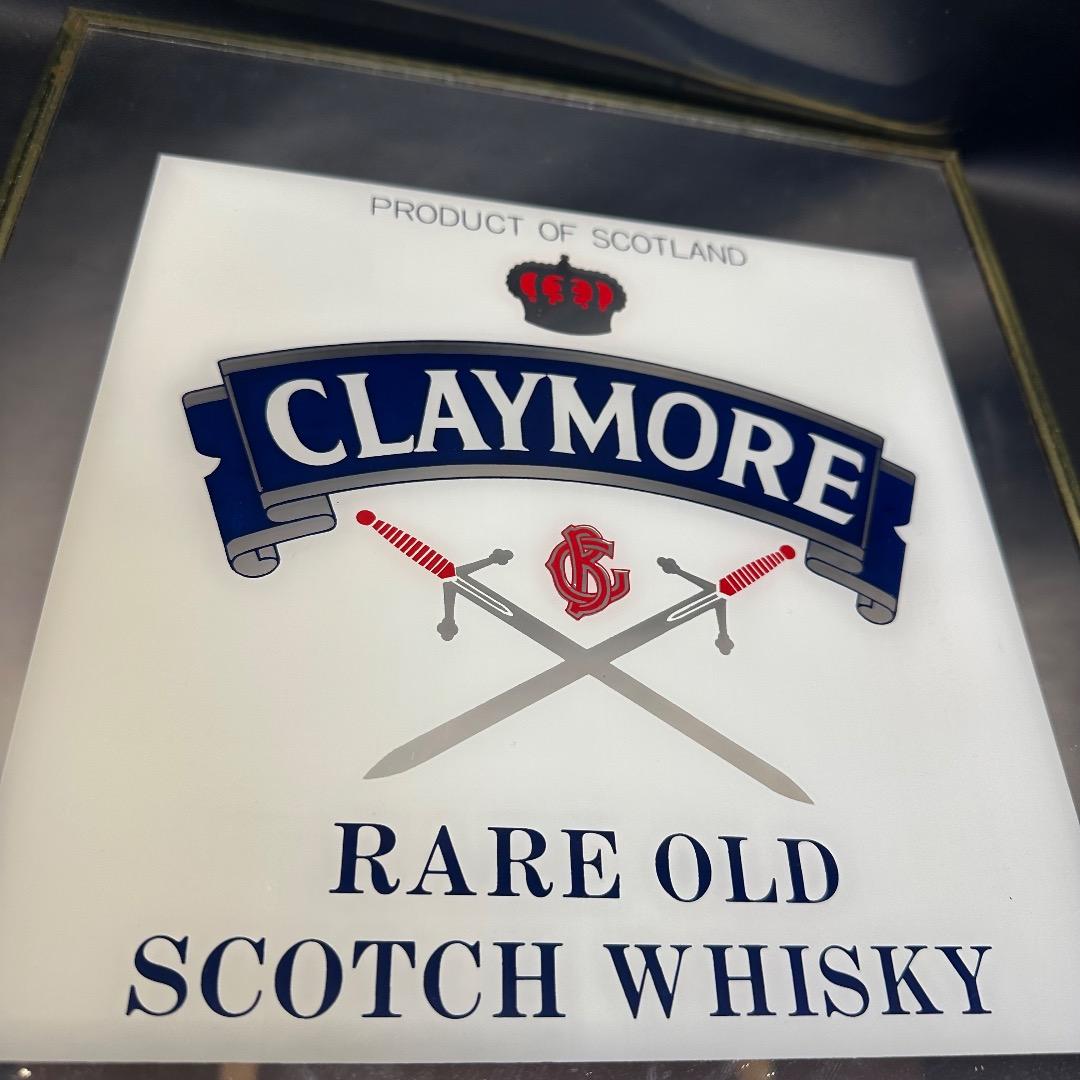 ♡J21002 ヴィンテージ パブミラー CLAYMORE 壁掛け インテリア