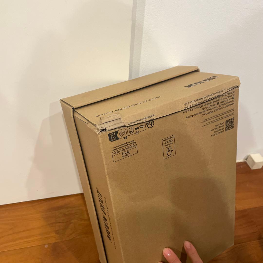 MOON BOOT ムーンブーツ　ブラック ビーズ付き　美品　モカシン