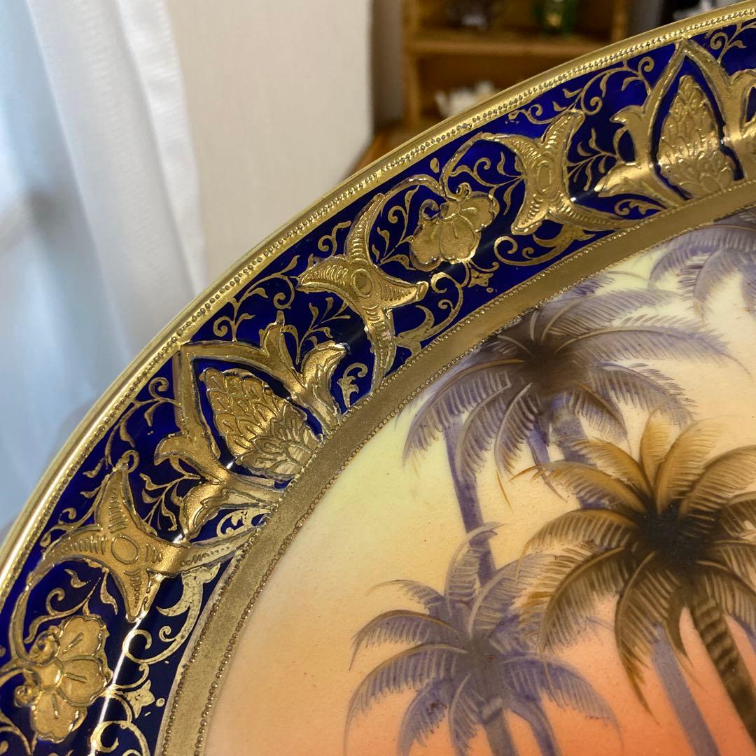 希少　銘品オールドノリタケ　マリオンキャメル　ドレッシングテーブルセット　難あり