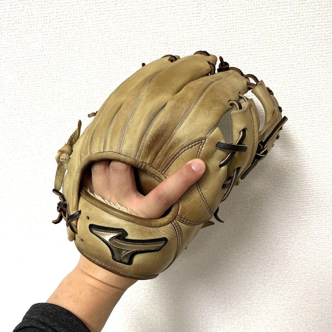 821 ミズノ グローバルエリート 型抜群 即戦力 軟式 内野手用グローブ