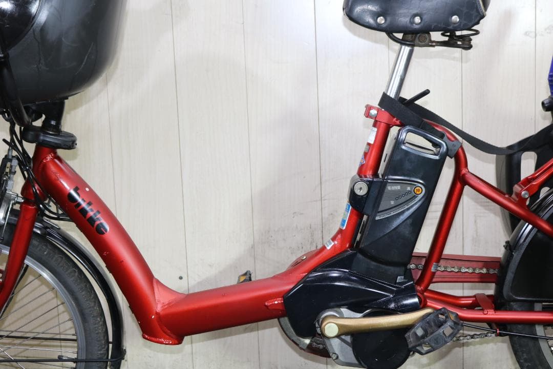 ブリヂストンbikke POLAR e BP0D37 20型 3段8.9AH 赤