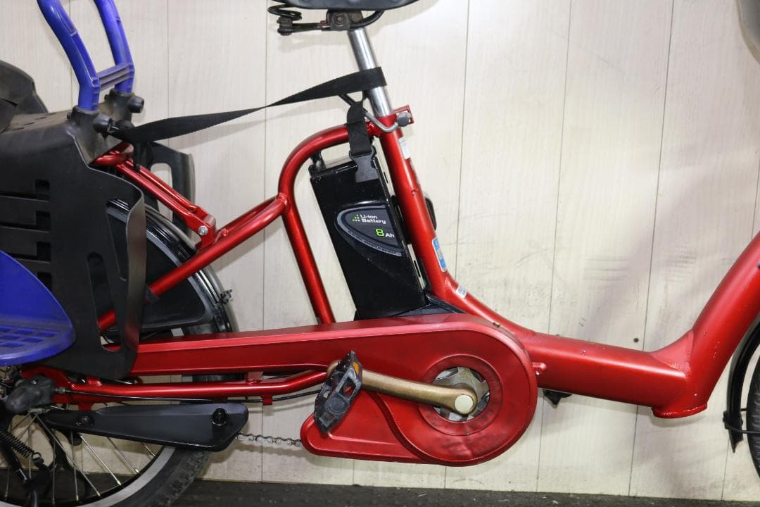 ブリヂストンbikke POLAR e BP0D37 20型 3段8.9AH 赤