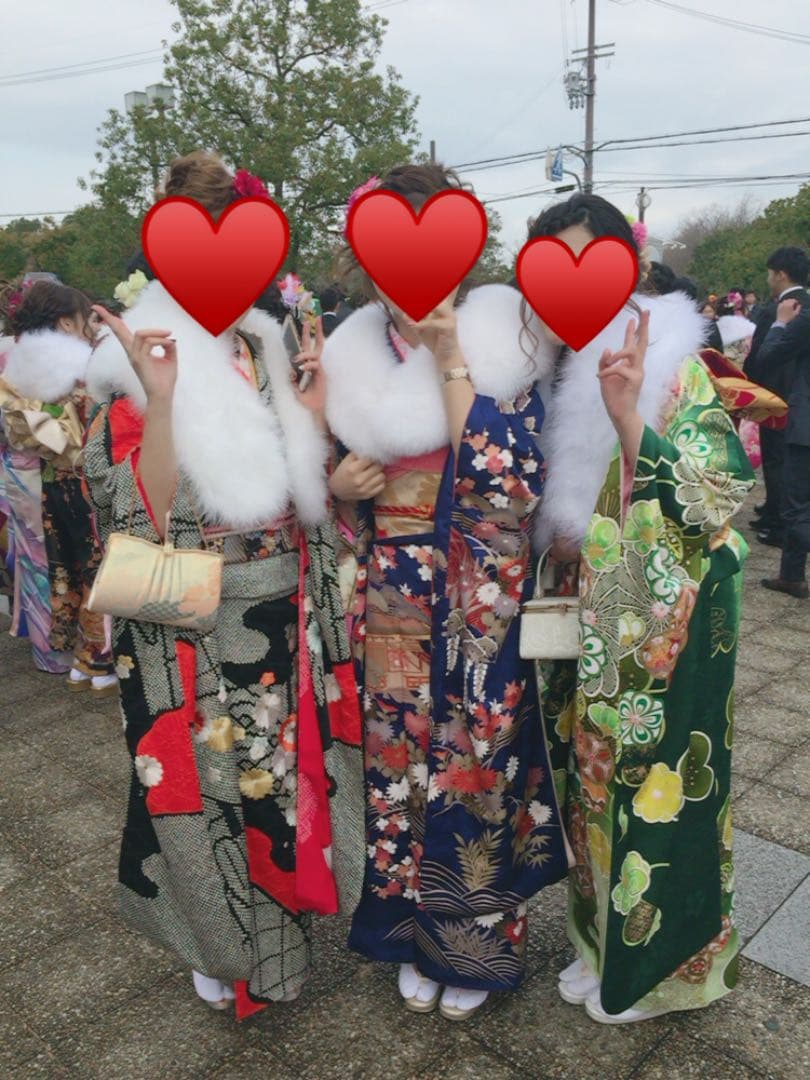 成人式 ファー ショール