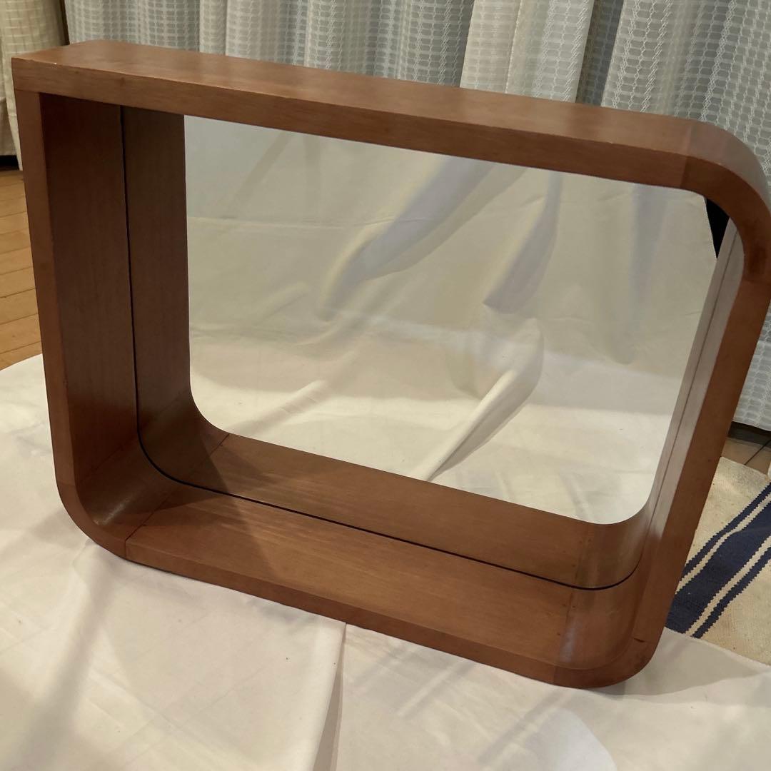 boom ブーム ウォールミラー　鏡　木製　北欧　壁掛け