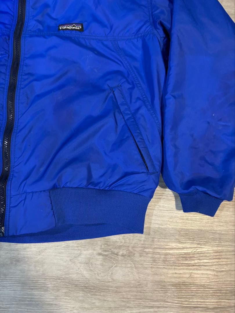 PatagoniaUSA製ナイロン×フリースジャケット ターコイズ M#280