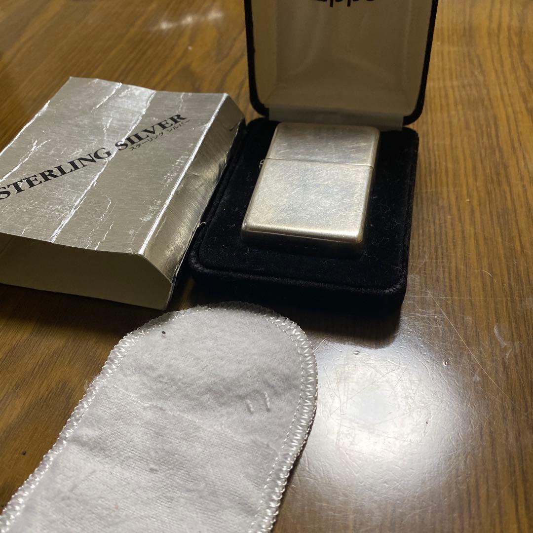 スターリングシルバー(純銀)ジッポ