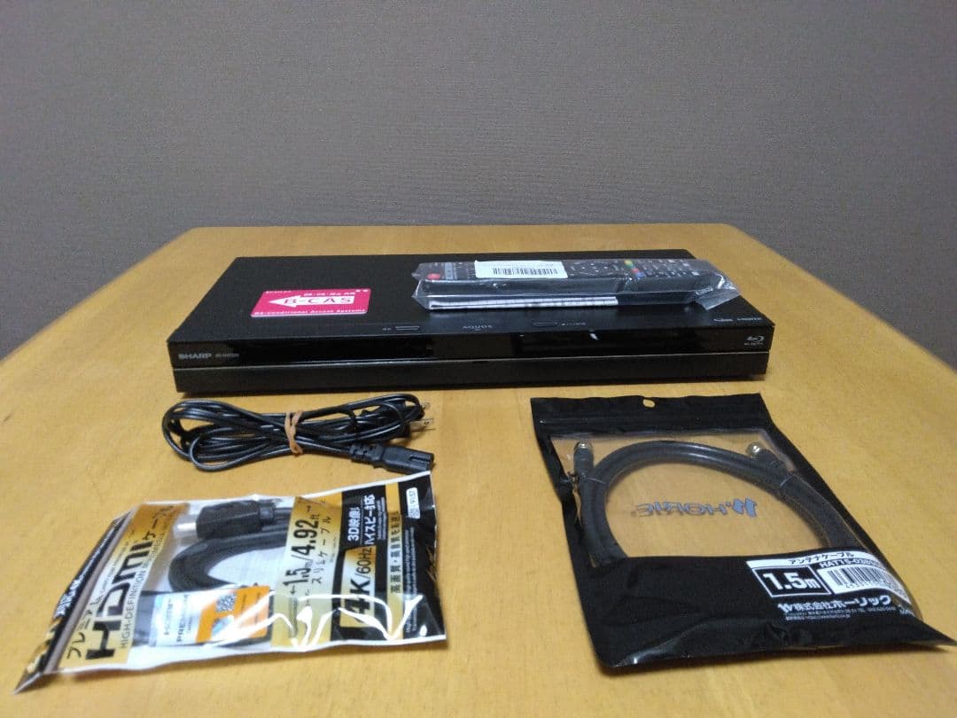 SHARP ブルーレイレコーダー NW1200 2番組同時録画　1TB 保証付