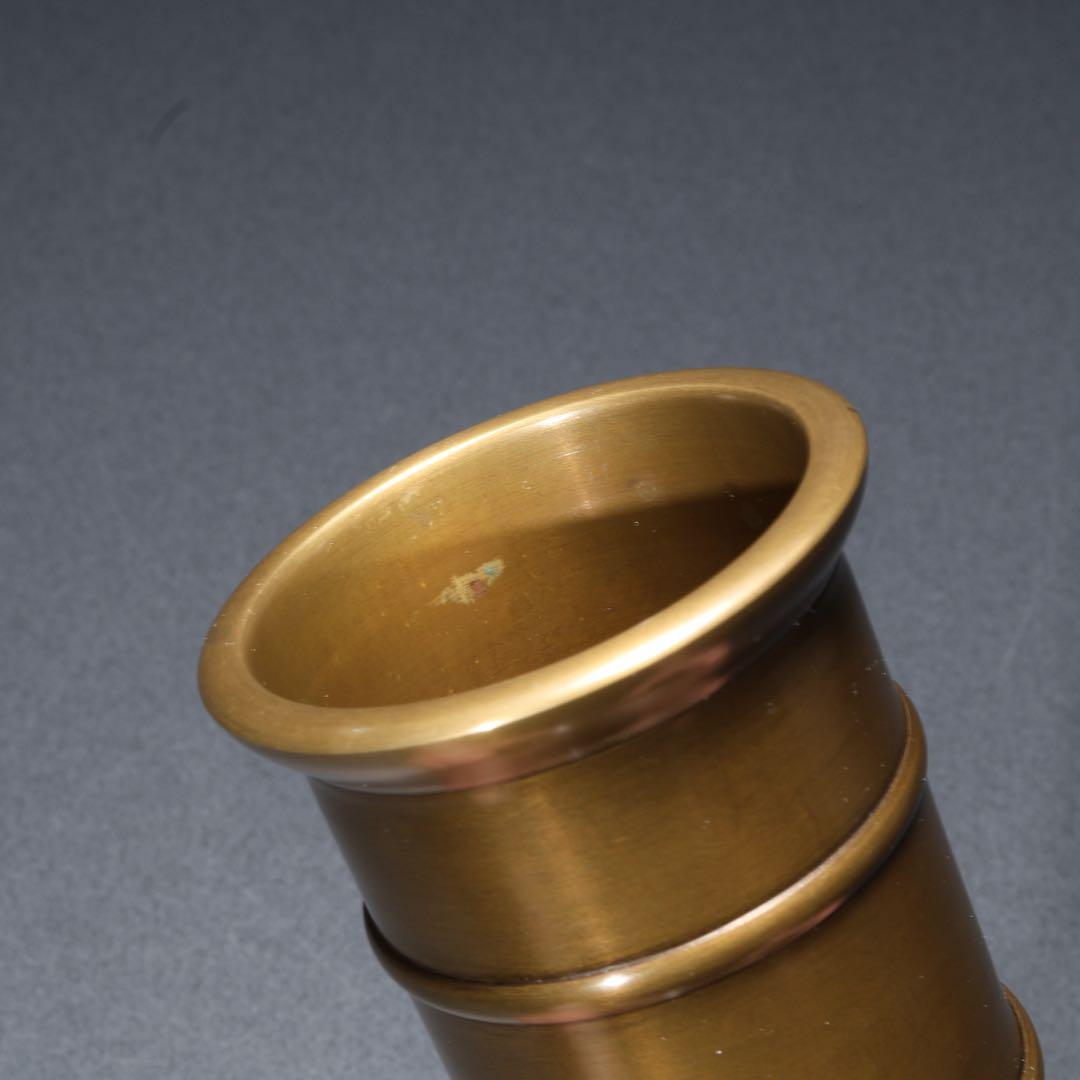 【茶道具】唐銅　皆具　秀峰　共箱　R1678