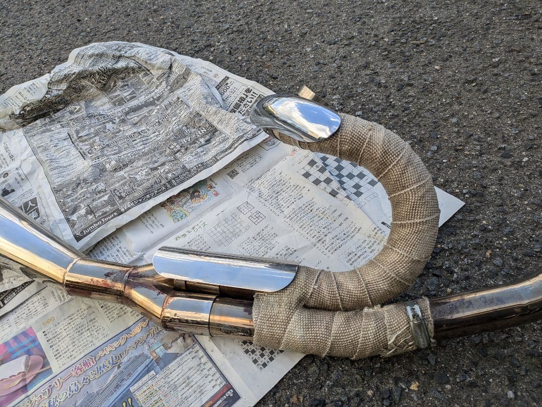 ドラックスター 1100 マフラー