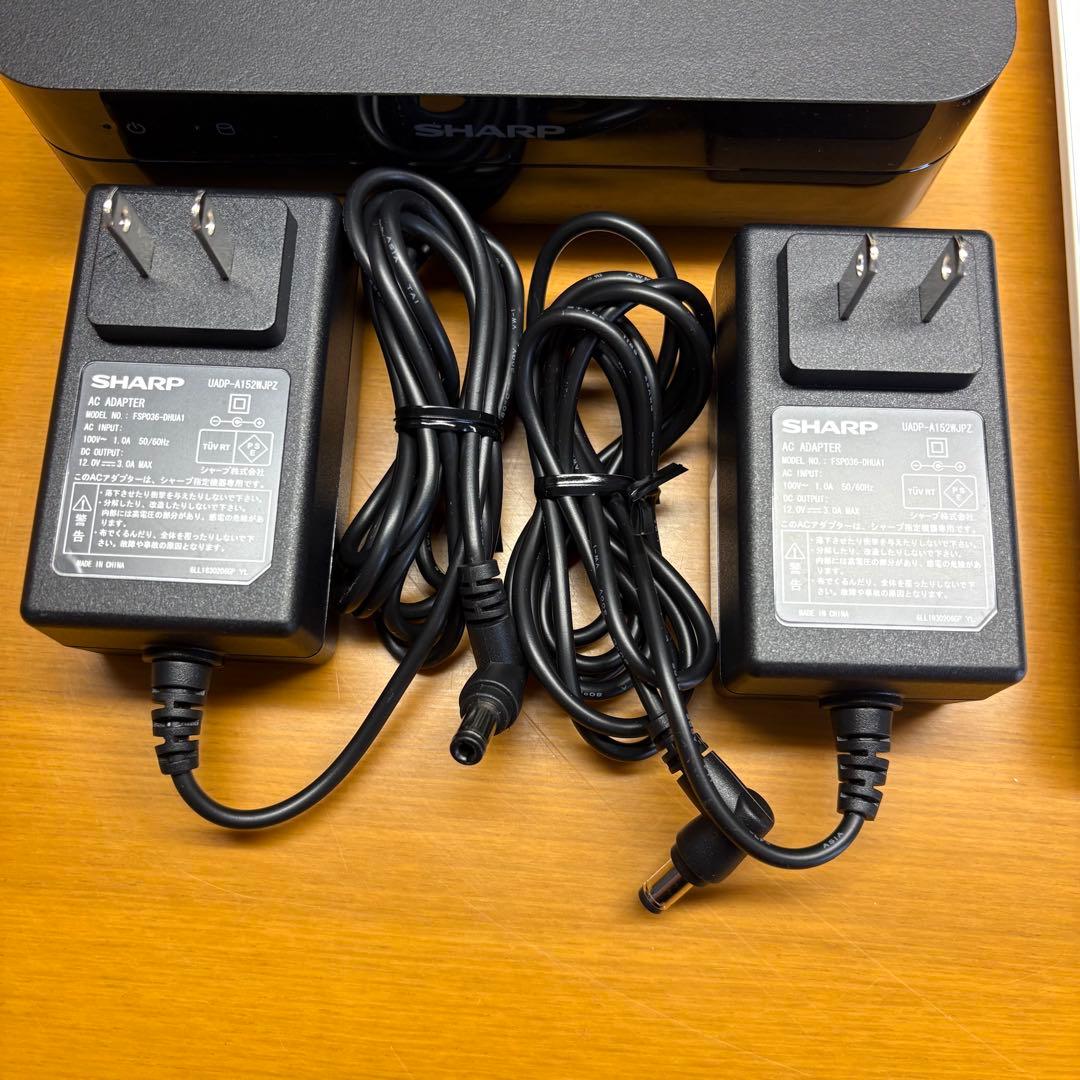 【中古品】シャープ ポータブル液晶テレビ AQUOS ブラック 2T-C12AF