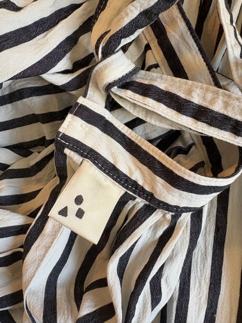 kurasukoto おめかしエプロン くらすこと ストライプ