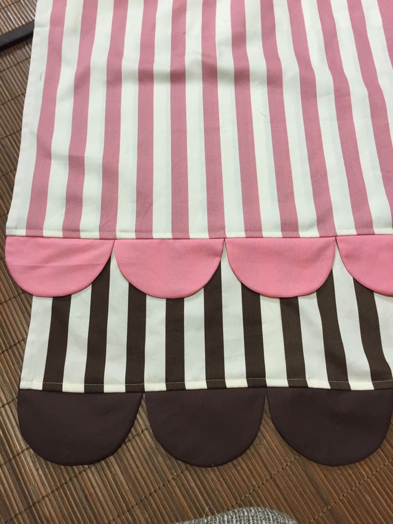 カフェカーテン　オーダー　ハンドメイド　オーニング