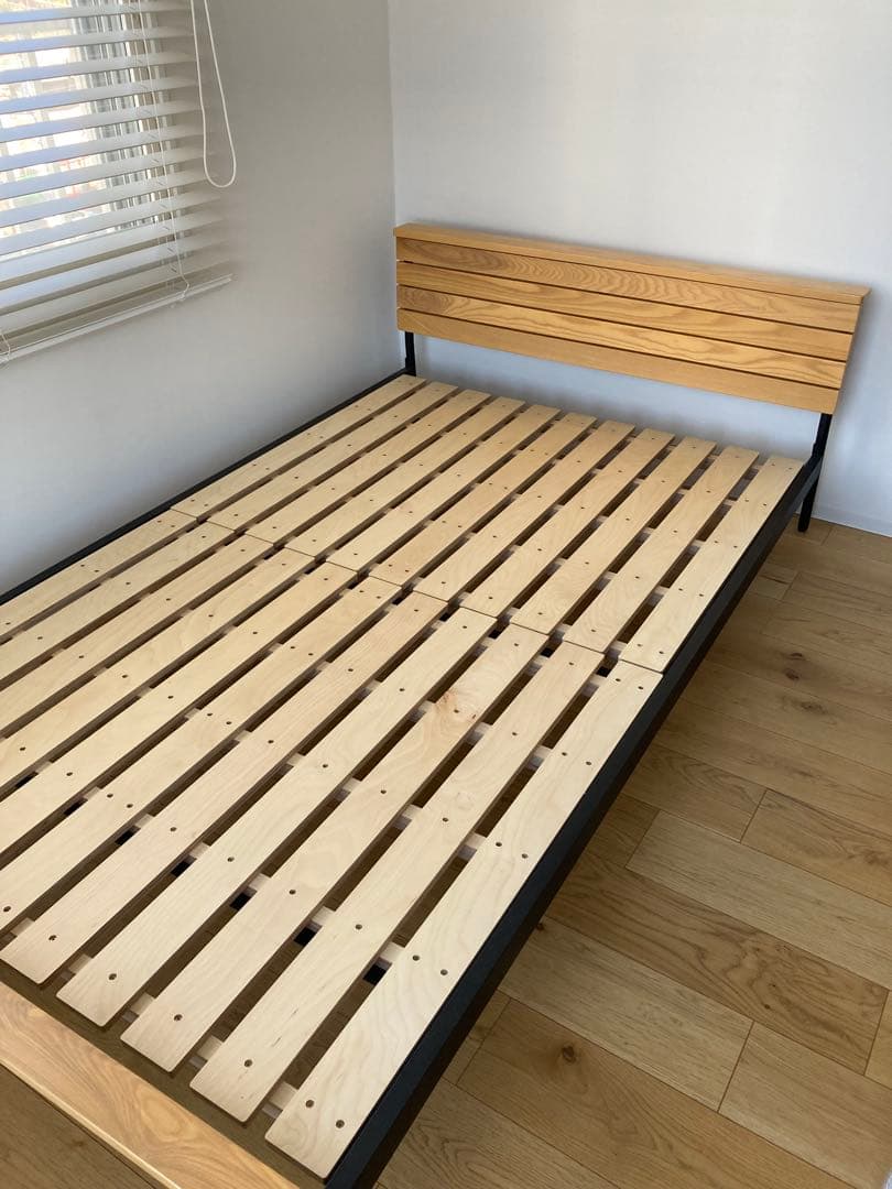 IDEE セミダブル ベッド フレーム & コアラマットレスセット