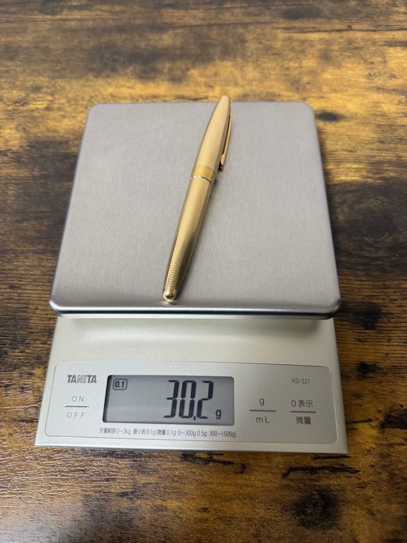 1960年代　14金張　エリート　ペン先18金　パイロット　万年筆　F