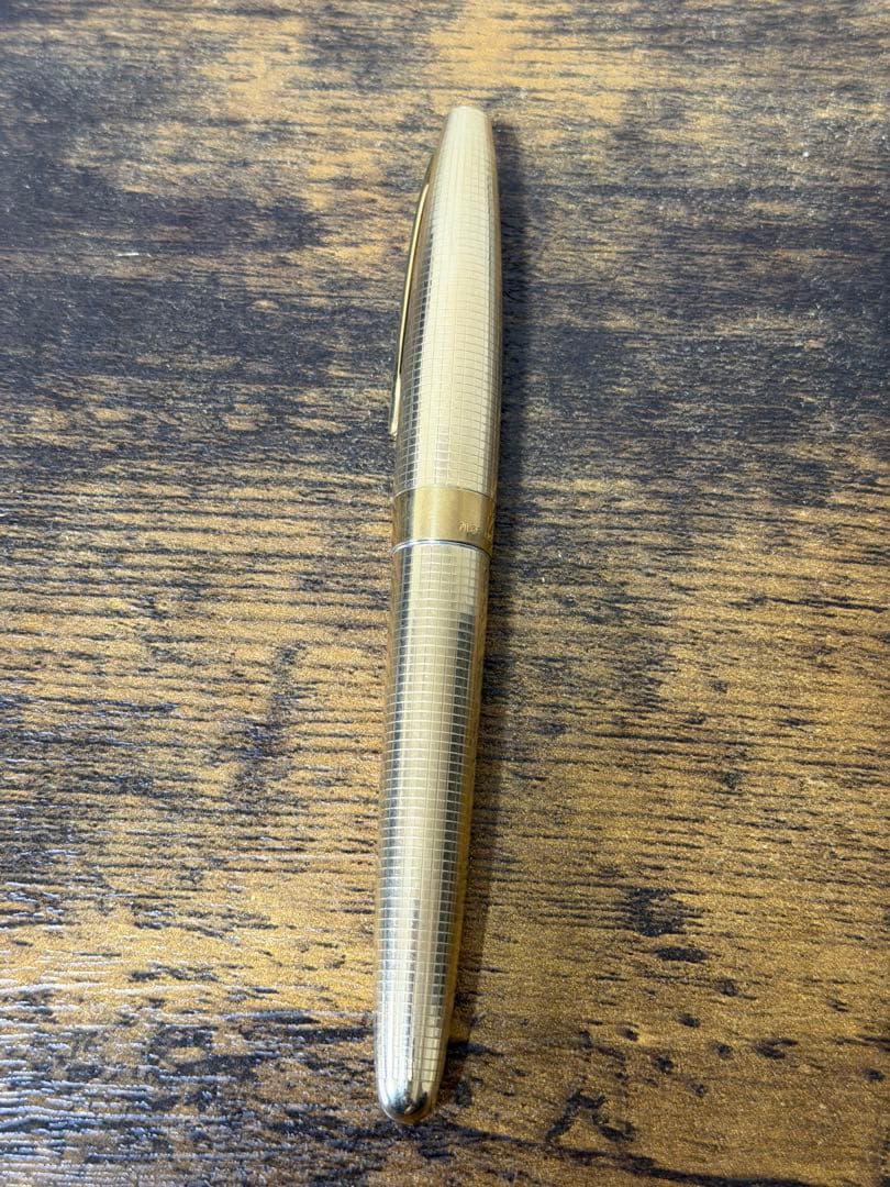 1960年代　14金張　エリート　ペン先18金　パイロット　万年筆　F