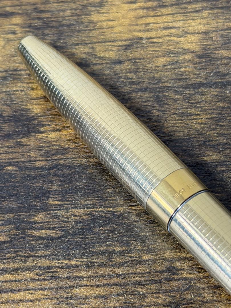 1960年代　14金張　エリート　ペン先18金　パイロット　万年筆　F