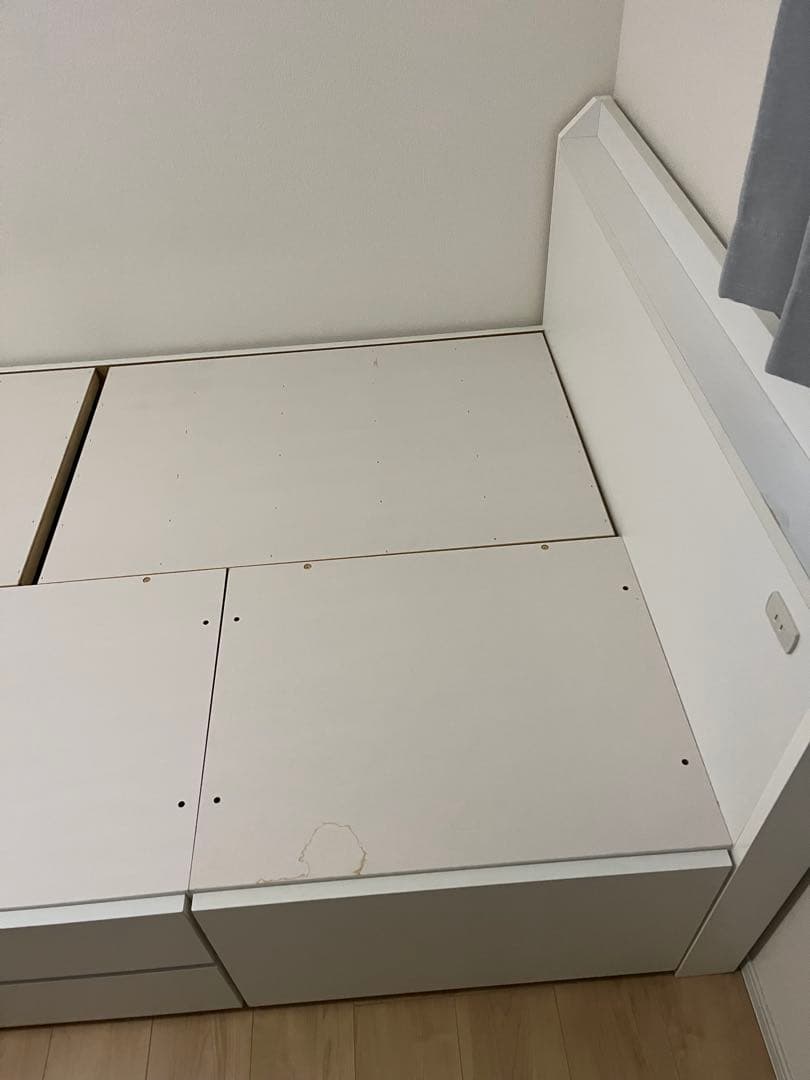 【引取限定 福岡県筑後市】ニトリ　ジオ WW 40jセミダブルベッドフレーム