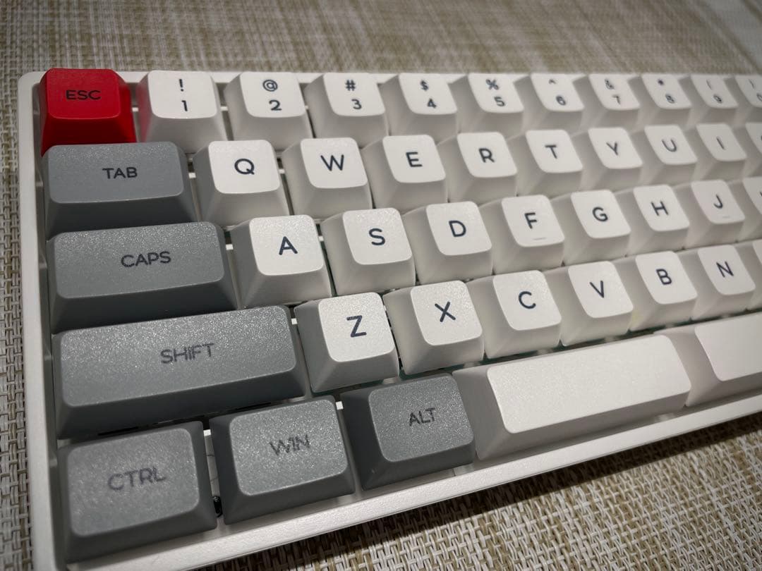 パテ+テープMOD SKYLOONG 自作キーボード