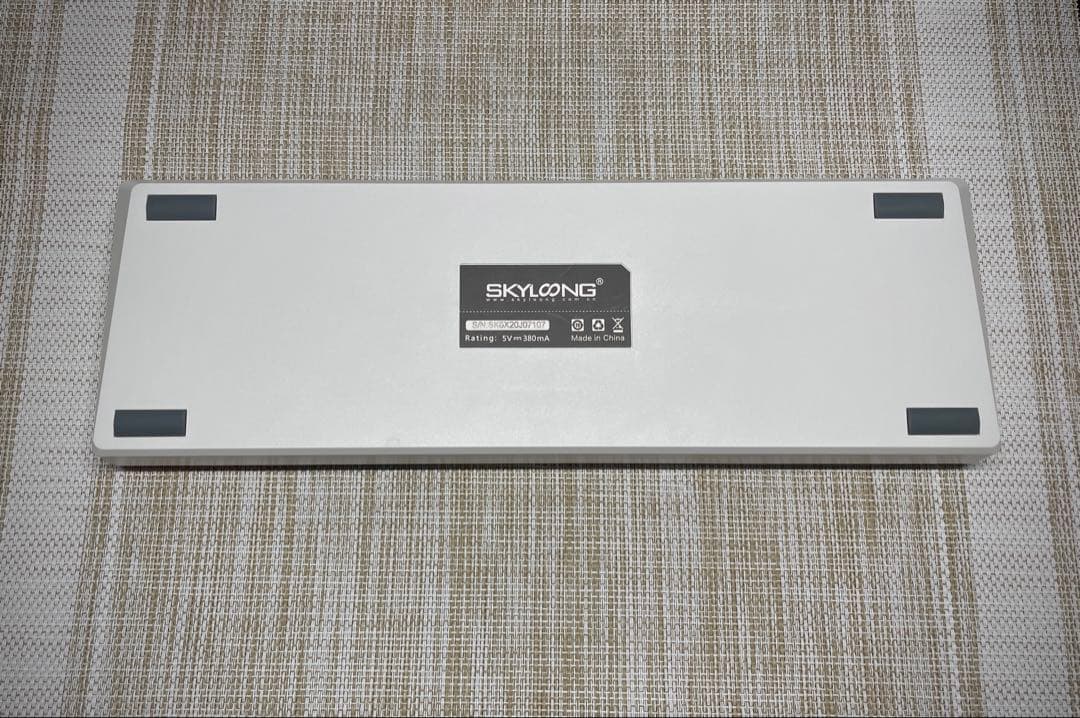 パテ+テープMOD SKYLOONG 自作キーボード