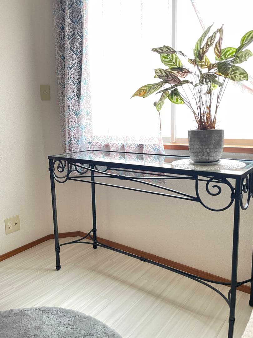 専用◆貴重ローラアシュレイ1990年代頃購入コンソールアイアンブラック