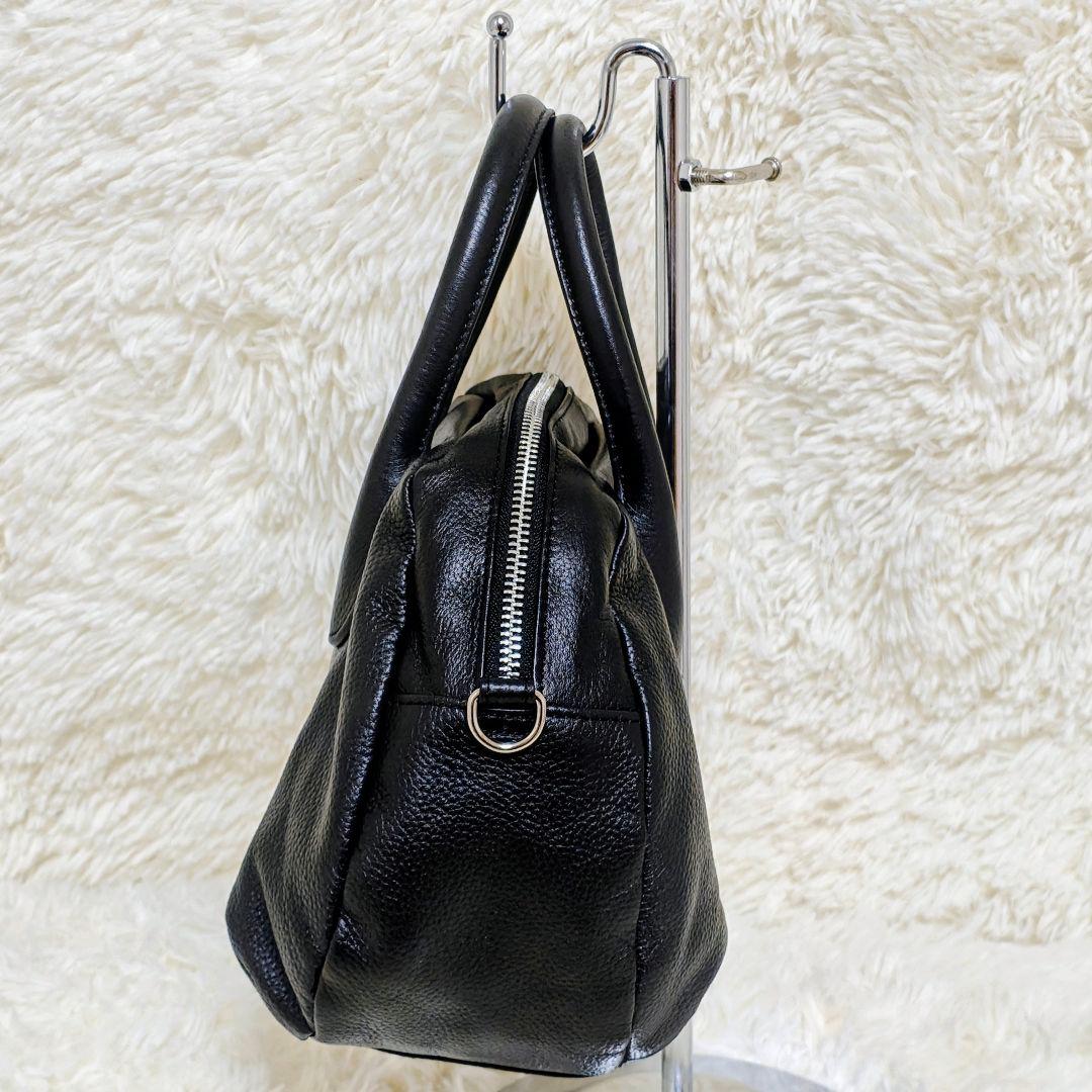 未使用級✨BEARDSLEY ビアズリー ラウンドミニボストンバッグ 2way