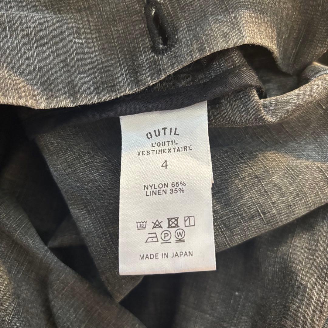 希少 outil オーバーオール オールインワン つなぎ サイズ4