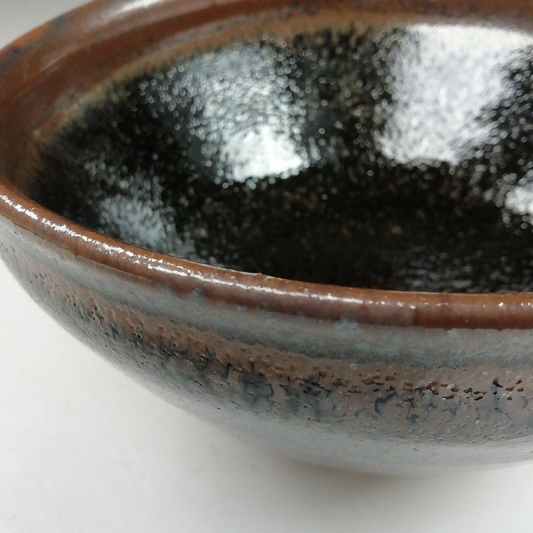 Ｗ２２３　茶碗　『古瀬戸焼』『十三代　山口小左エ門 作』　共箱　抹茶碗　茶道具