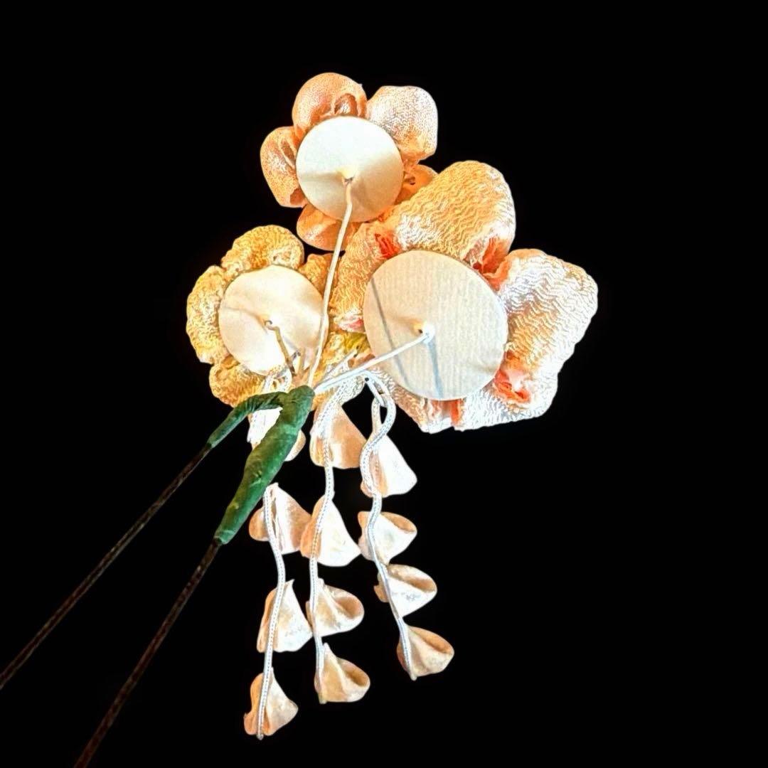 日本髪 髪飾り 七五三(7歳)～成人式 ピンク