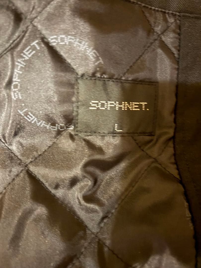 ソフネット　モッズコート ファー付き