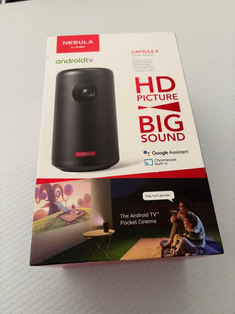 Anker nebula capsule ii HD プロジェクター本体