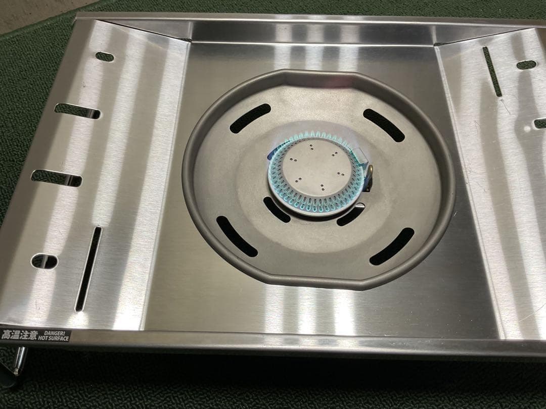 新品 スリムテーブル IGT規格 ケース付 ＆ スノーピーク フラットバーナー
