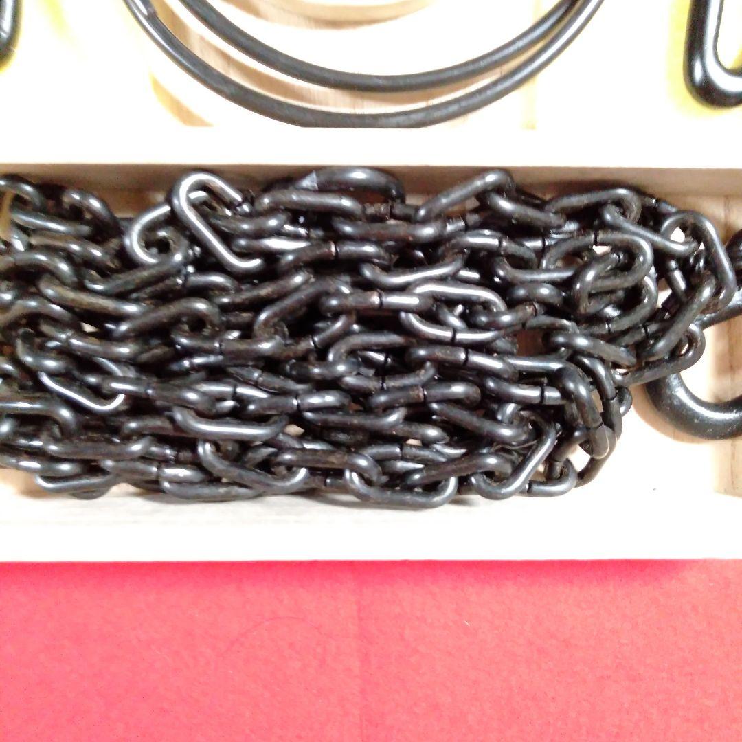 金工師　木村清五郎作　鎖道具三点