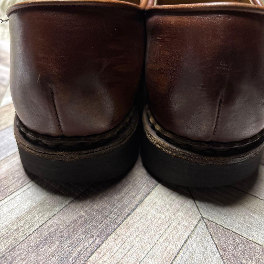 希少 Paraboot パラブーツ ミカエル フォック アザラシ 40 ブラウン