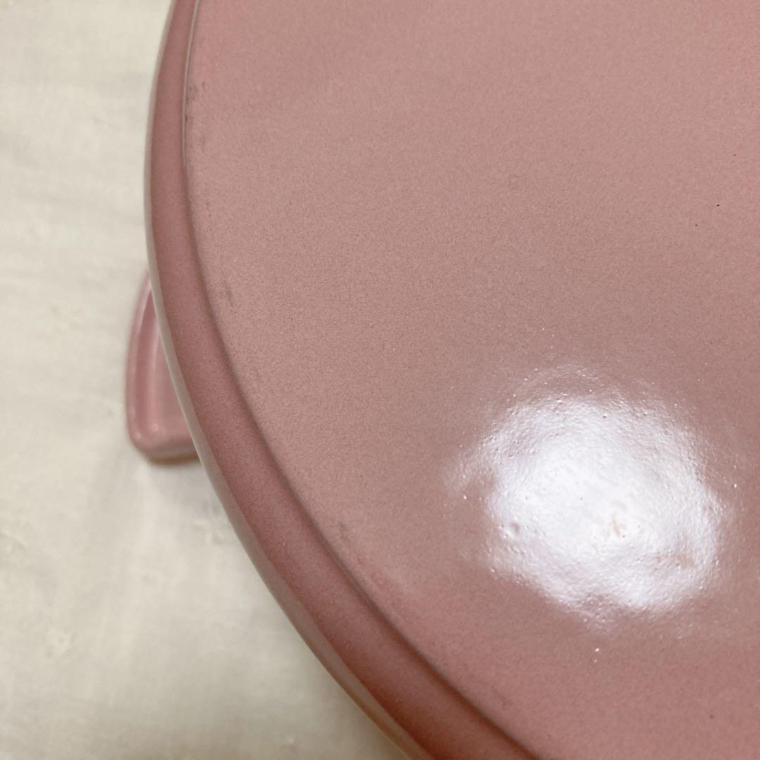 【タイムセール】LE CREUSET ハート型 鍋 ピンク　ココットダムール