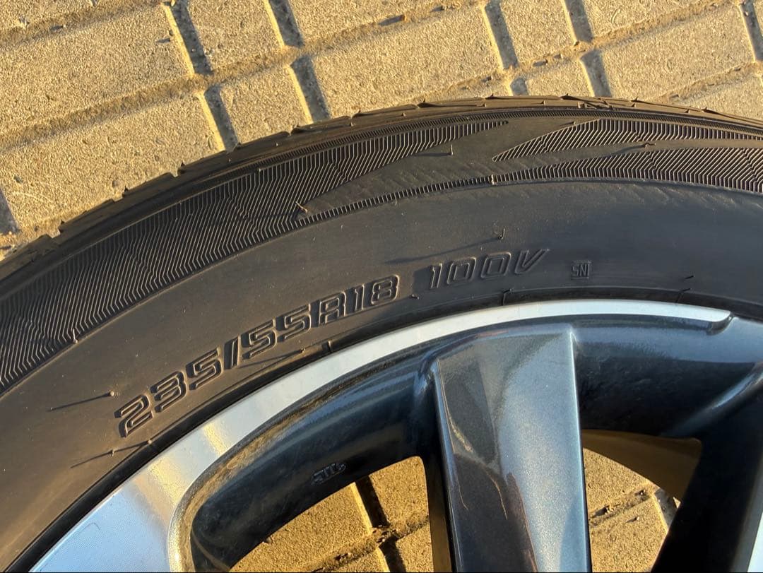 Nakaya　トヨタ　60ハリアー　ターボ　純正ホイール