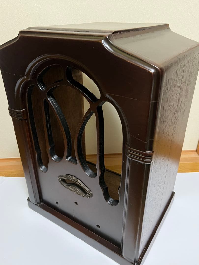 ナショナル受信機R-48号用キャビネット（シャーシは入っていません）