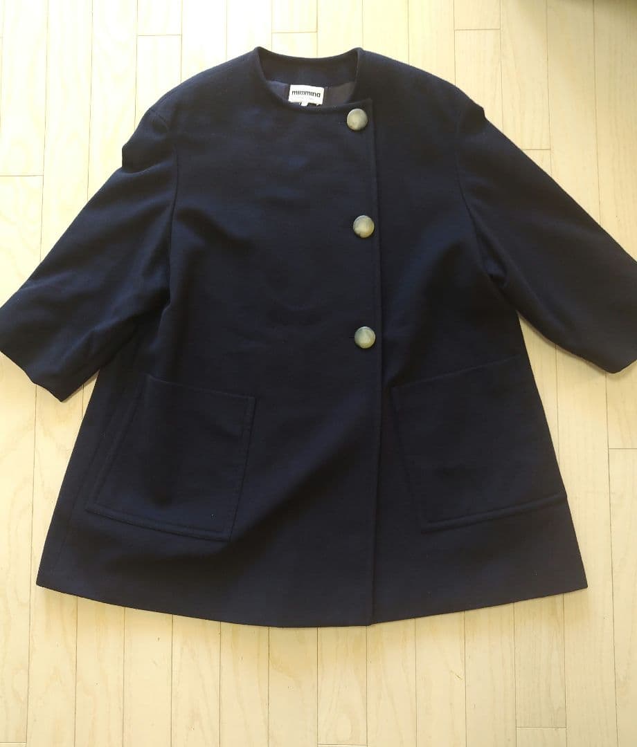 mimmina カシミヤ100% コート サイズ42 イタリア製 レディースML