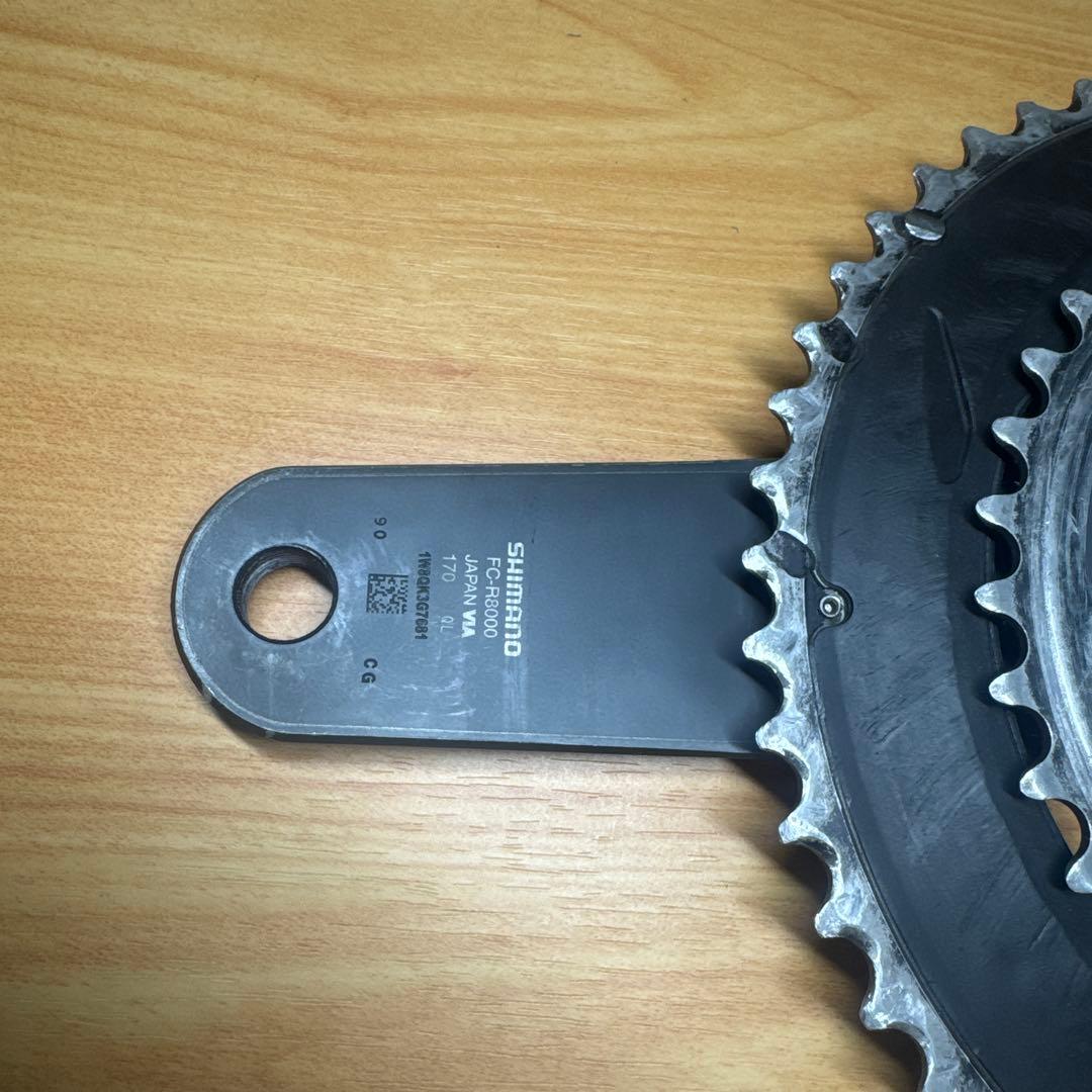 パーツ ULTEGRA R8000 11s 52-36 170mm