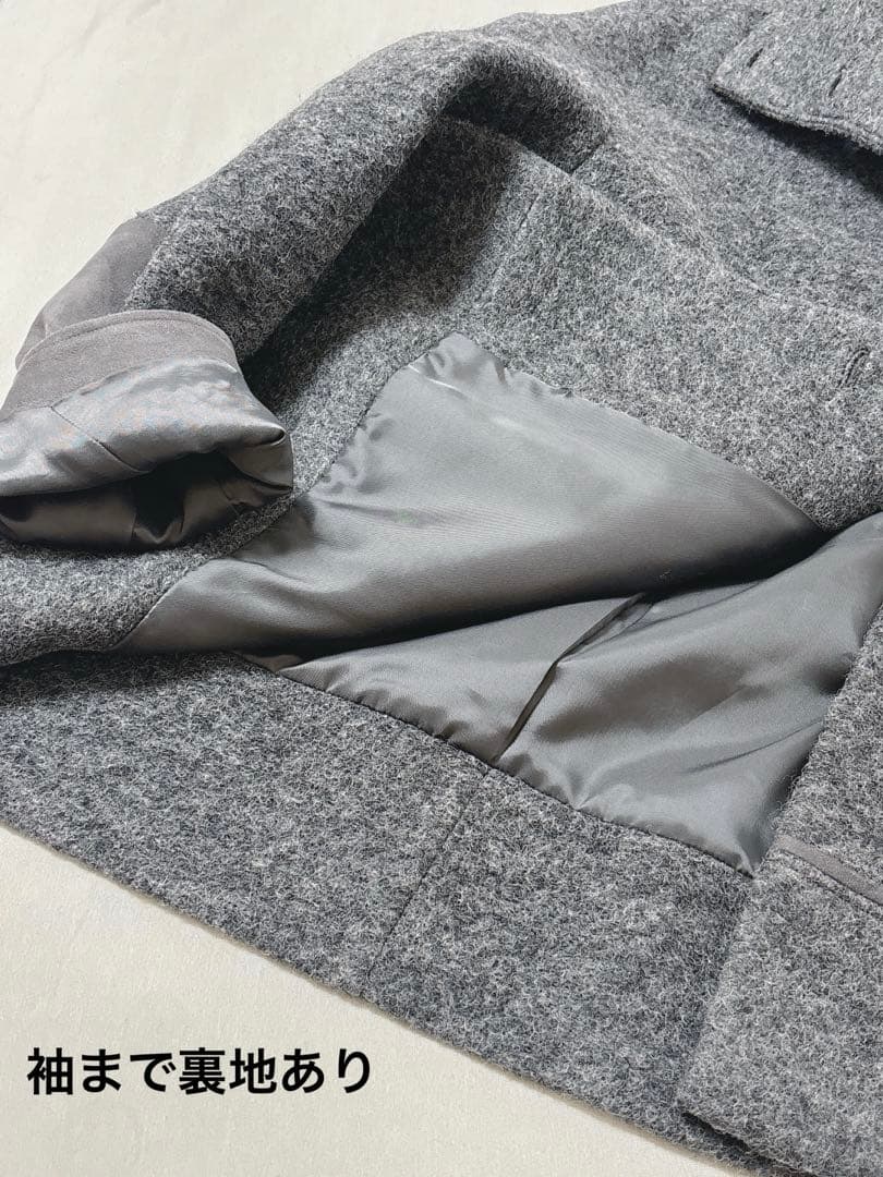 ●美品✨Hella ヘラ アームパッチショートコート　ウール　伊藤颯希さん