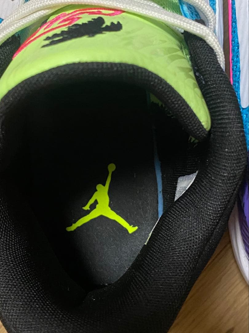 テイタム　1 バスケットボールシューズ メンズ 青/緑/ピンク/紫