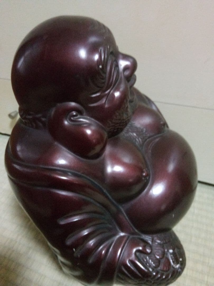 激安。金運アップ！縁起の良い布袋様の置き物