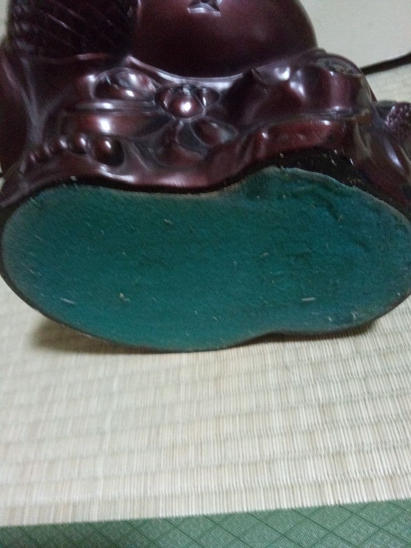 激安。金運アップ！縁起の良い布袋様の置き物