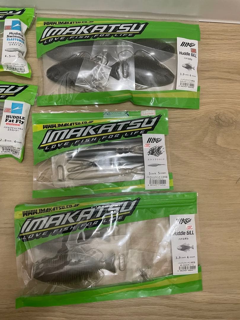 最終値下げバス釣り人気ルアーワームセット