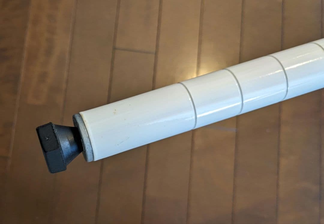 ☆セット購入②☆エレクターポール4本☆廃盤の白☆1900×900×600☆