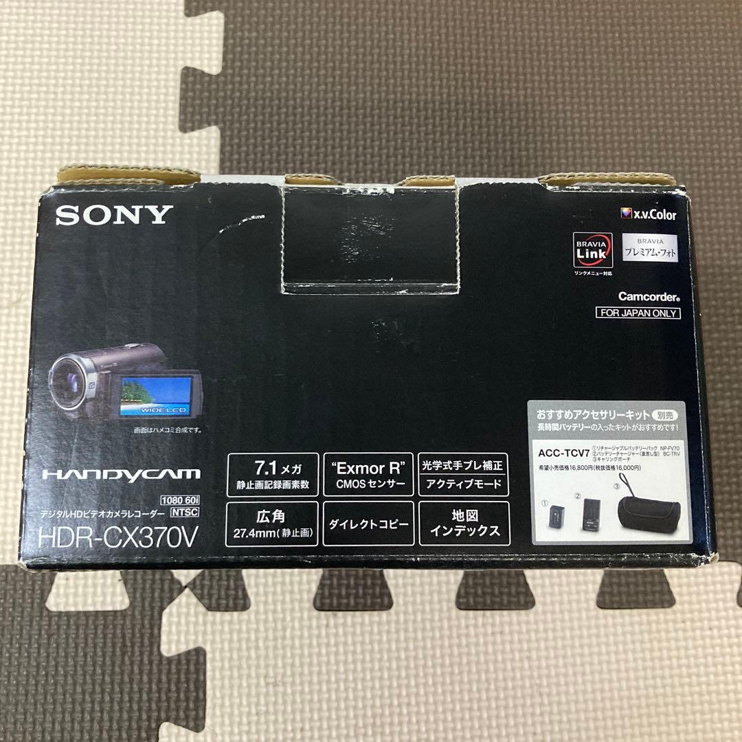 SONY HDR-CX370V ビデオカメラ 本体