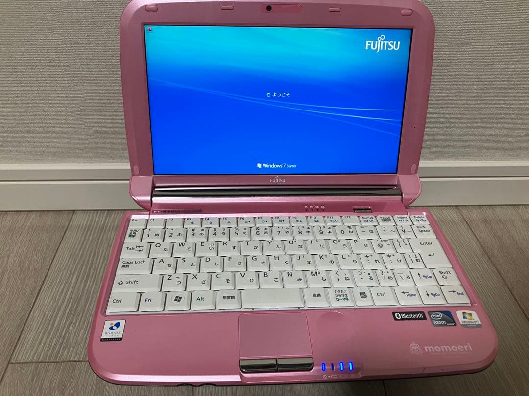 激レア　ノートパソコン モモエリコラボ限定モデル FMVLMG30PK