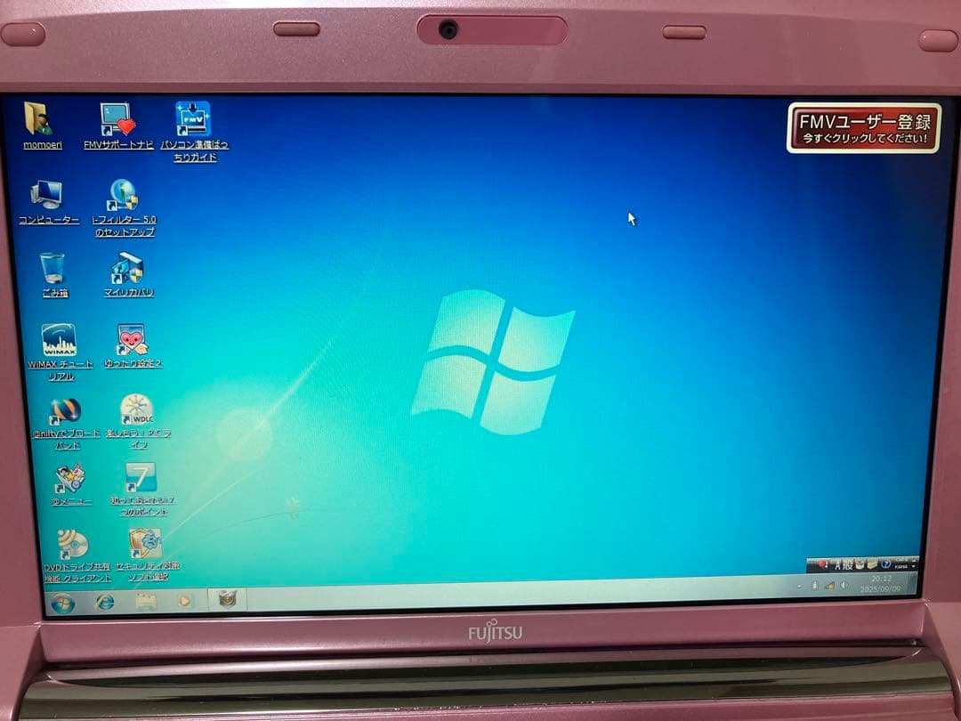 激レア　ノートパソコン モモエリコラボ限定モデル FMVLMG30PK