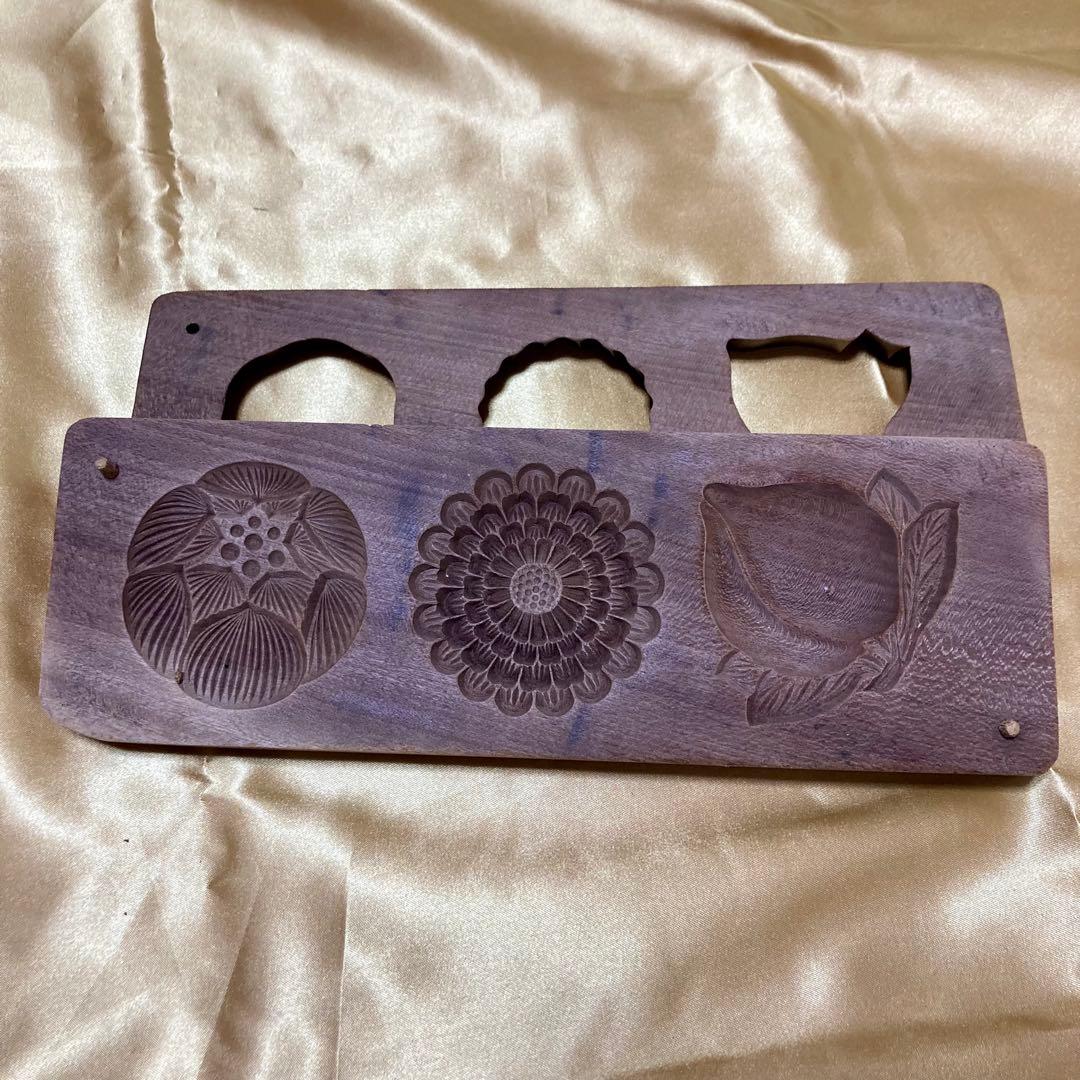 生菓子　和菓子　型　アンティーク