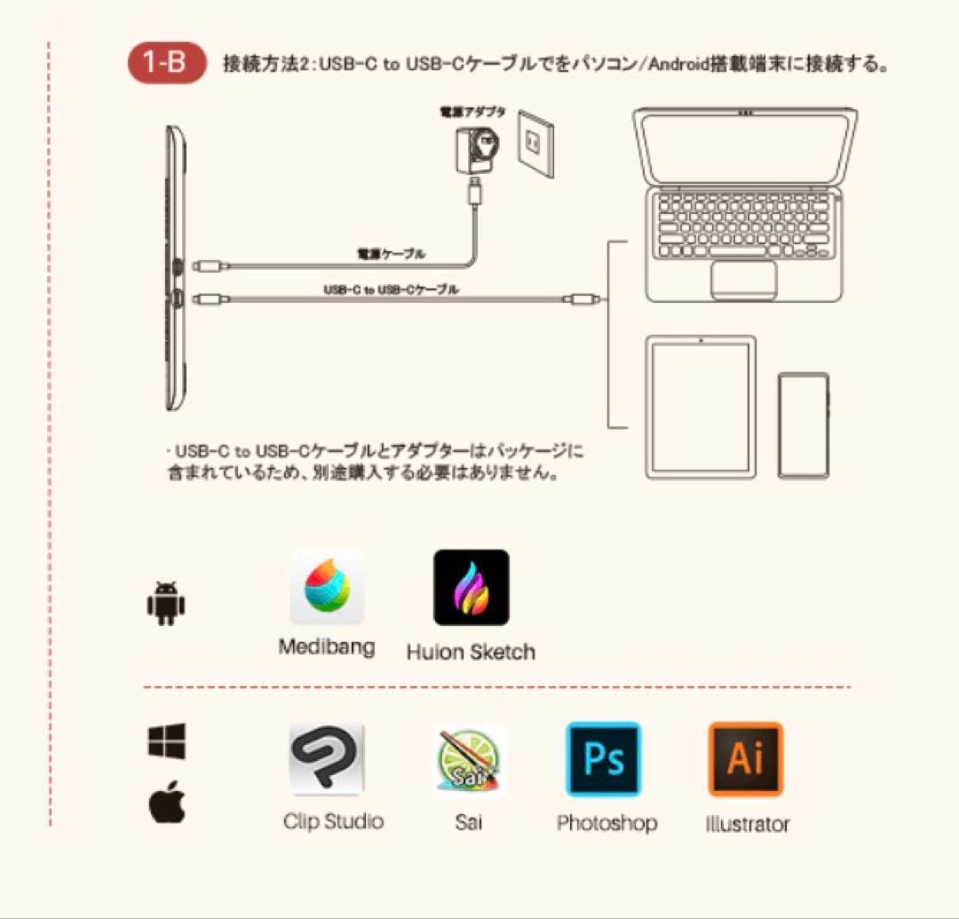 HUION 液晶ペンタブレット kamvas 12 豪華版